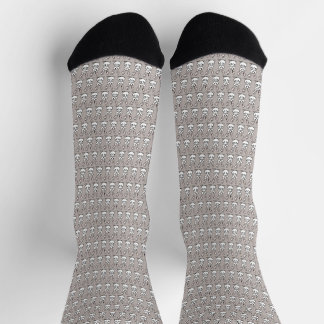 Calcetines con patrón de conejo figdewdrops