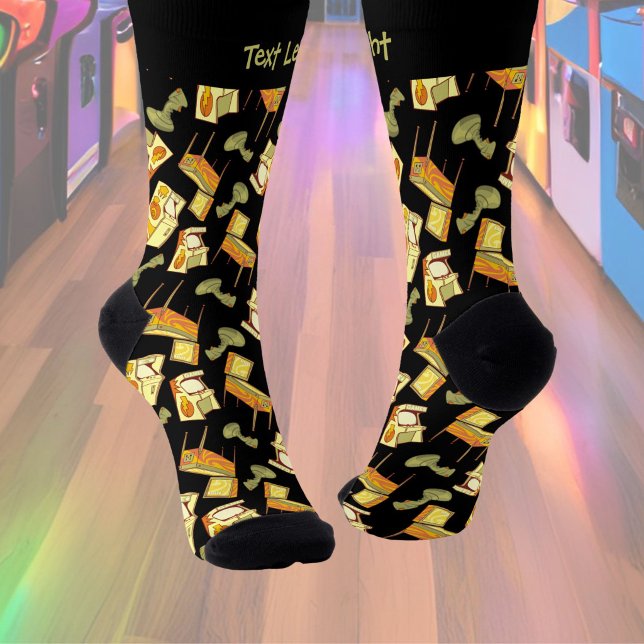 Calcetines con patrón de juegos retro (Subido por el creador)