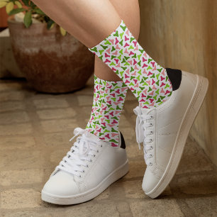 Calcetines con Patrón Simple de Bumerán Tropical