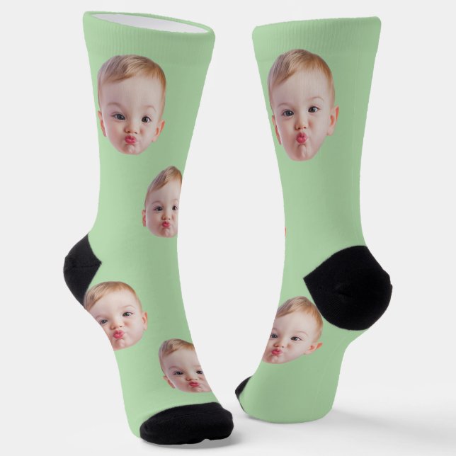 Calcetines con rostro personalizado regalo para ni (Angular)