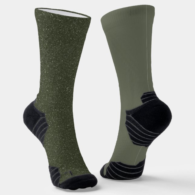 Calcetines con textura de muss Green - Personaliza (Angular)