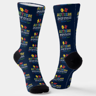 Calcetines Conciencia Amor Comprensión Apoyo Autismo Personal
