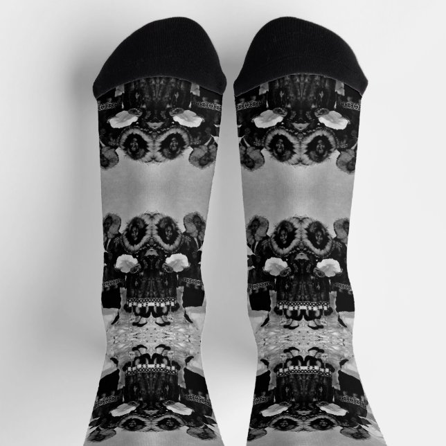 Calcetines Constructores de igloo de Alaska en EEUU (Arriba)