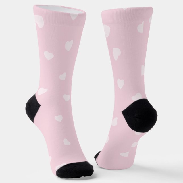 Calcetines Corazón de bebé lindo (Angular)