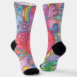Calcetines Corazones