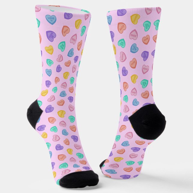 Calcetines Corazones de Caramelo (Angular)