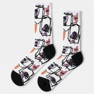 Calcetines corazones de Gran Danés