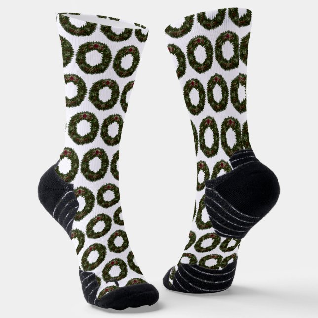 Calcetines Corona de Navidad  (Angular)