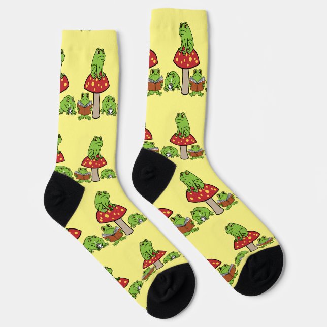 Calcetines Cottagecore Ranas Thunder_Cove (Derecha)