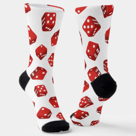 Calcetines Craps Dice Pattered