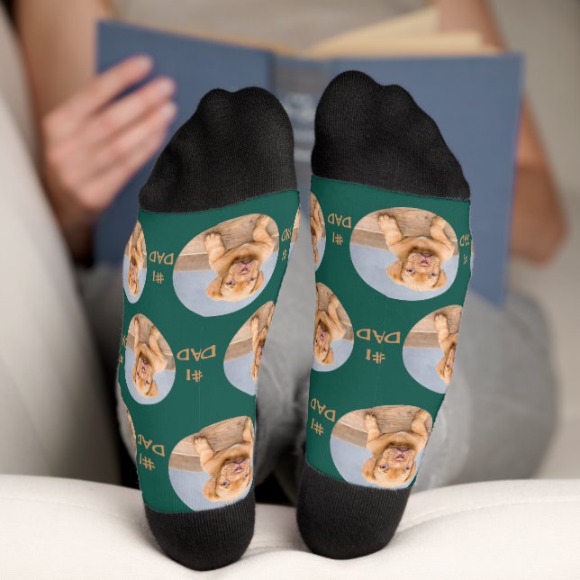 Calcetines Crea tu propia foto personalizada  (Abajo)