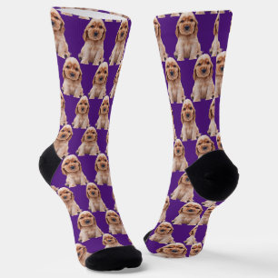Calcetines Crea tu propia tripulación de fotos personalizadas