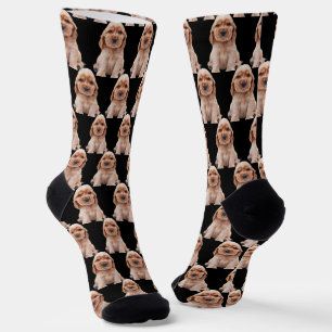 Calcetines Crea tu propia tripulación de fotos personalizadas