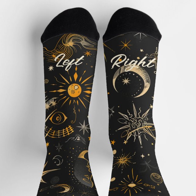 Calcetines Crea Tu Propio Caos Celestial (Arriba)