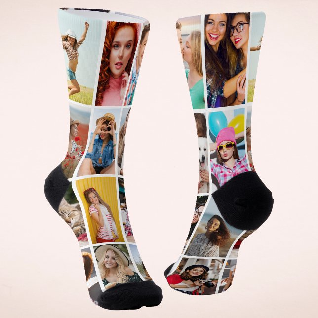 Calcetines Crea tu propio Personalizado de fotos de 16 fotos (Subido por el creador)