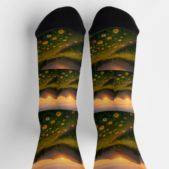 Calcetines Create your own  10 photos Crew Socks (Arriba)