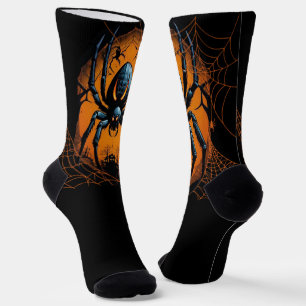 Calcetines Crew Socks Araignée de Halloween