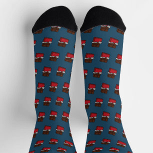 Calcetines Crew Socks Barra de Chocolate