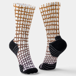 Calcetines Crew Socks Beige Net