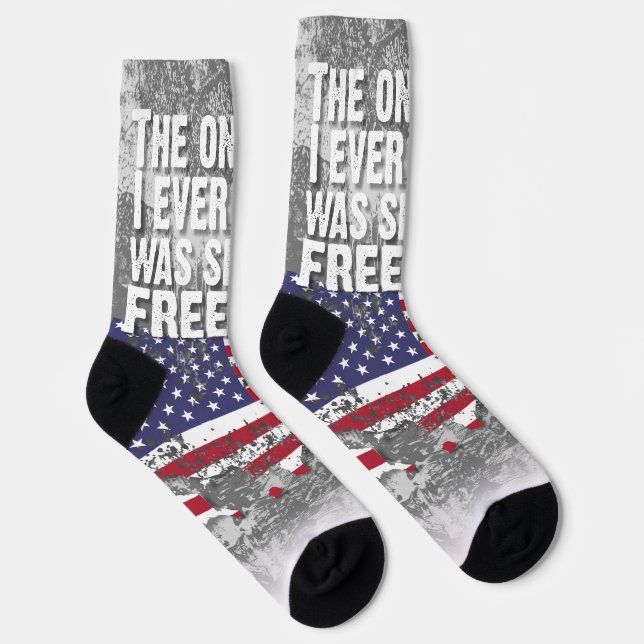 Calcetines Crew Socks – Freedom Job (Derecha)