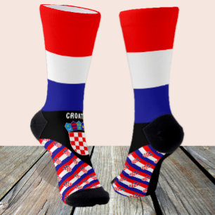 Calcetines Croacia, moda, bandera croata, patriótico