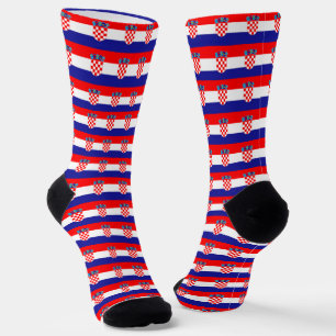 Calcetines Croacia Socks, moda patriótica de bandera croata