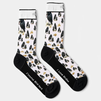 Calcetines Crow Bird Socks
