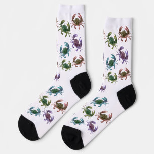 Calcetines Crustáceo Cangrejo Crustáceo Núcleo Mar Océano