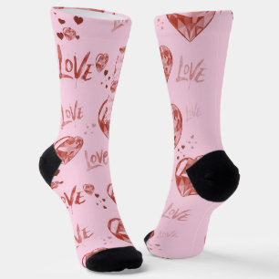 Calcetines Crystal Hearts