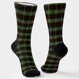 Calcetines Cuadros verdes rojos y negros Cuadros escoceses