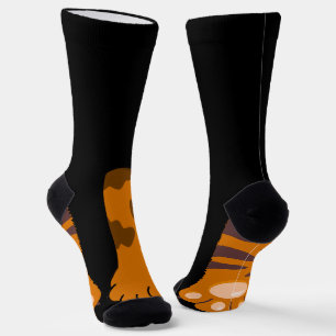 Calcetines Cuidado gatito de gatito de pie de pata disfraz Fu