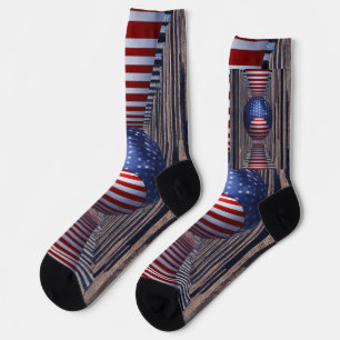 Calcetines Cúpulos de lavado de acuarela con De colorido