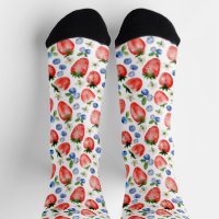 Curso de fresa y arándanos de color azul