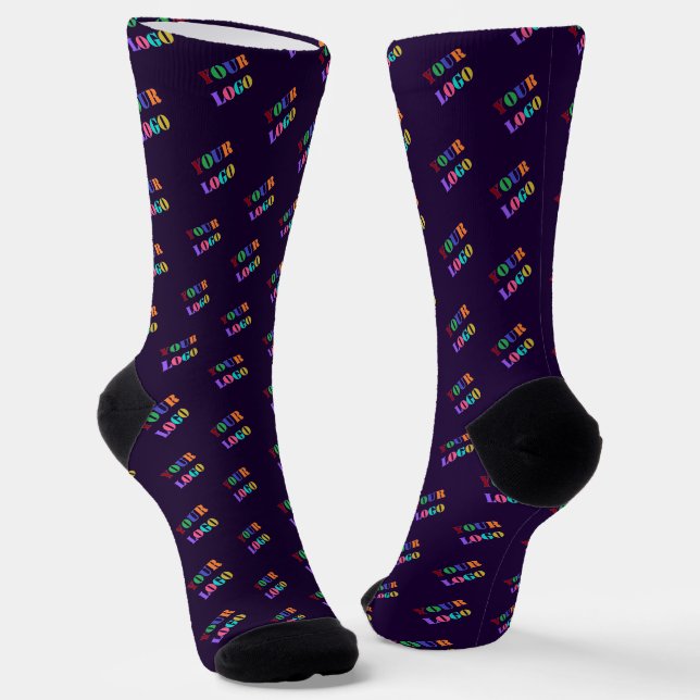 Calcetines Custom Company Logo Branded Socks Example (Angular)