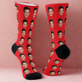 Calcetines  Custom Face Socks, Personalized Face