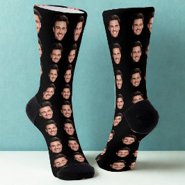 Calcetines  Custom Face Socks, Personalized Photo Picture