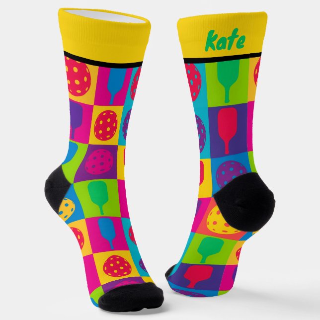 Calcetines Customizable The Court‑Crew Custom Socks (Angular)