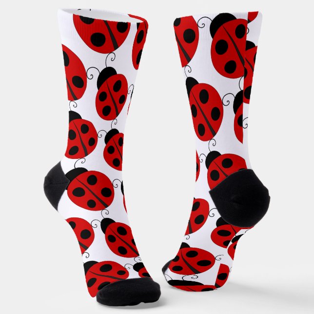 Calcetines Cute Big Ladybird Pattern (Angular)