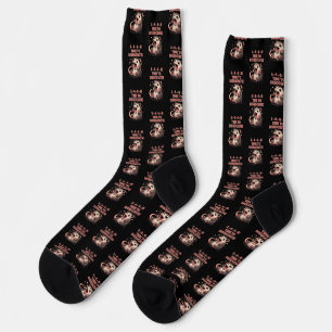 Calcetines Cute Kawaii Possum Hora de Disociar Diseño Diverti