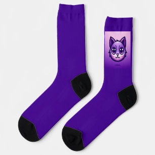 Calcetines Cute Purple Kitty también