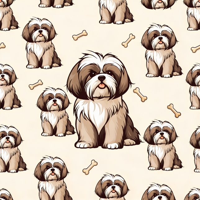 Calcetines Cute Shih Tzu  (Cute Pattern Design!)