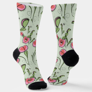 Calcetines Cuto Green Pink Venus Flytrampa aferrado a tu amor