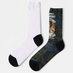 Calcetines Czar Rue Mentiroso Trump POTUS Patriótico Tren MAG