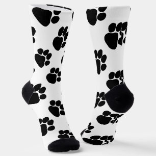 Calcetines Dalmatian Style Dog Paws Fun Birthday Gift