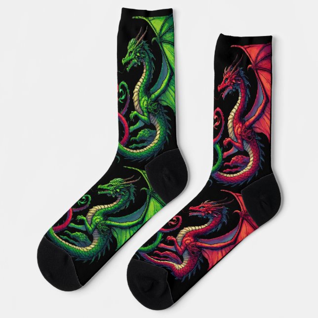 CALCETINES DANCING DRAGONS SOCKS (Izquierda)