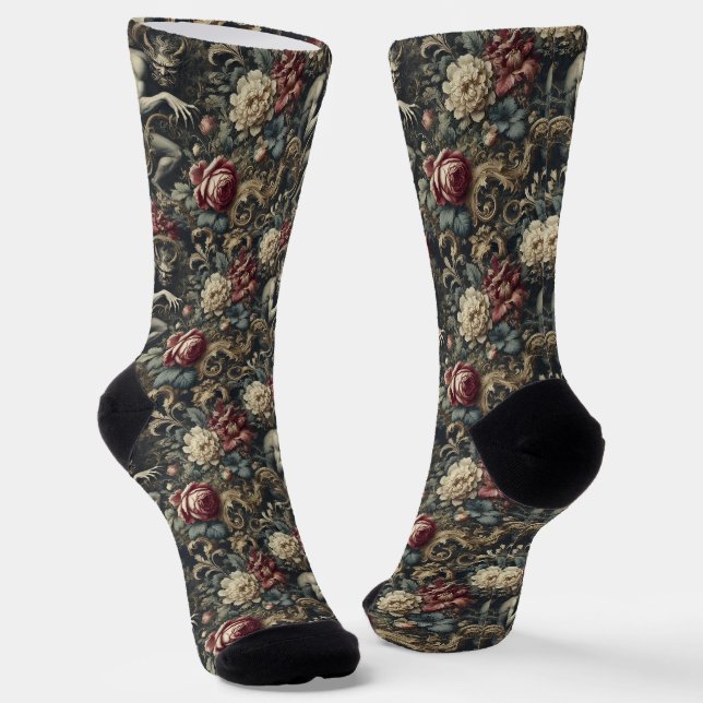 Calcetines Danos de la Decadencia - Tapiz Gótico (Angular)