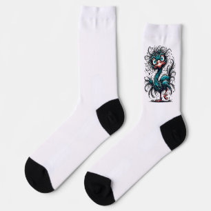 Calcetines Danza de las plumas