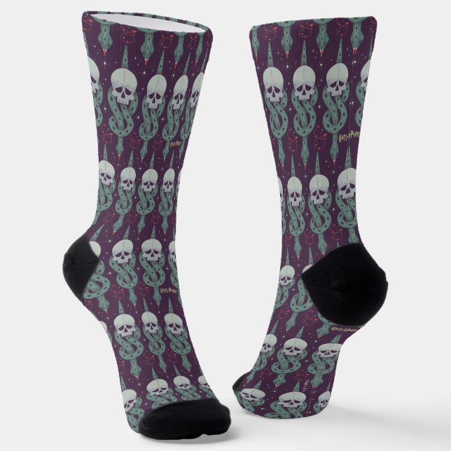 Calcetines Dark Mark Geometric Icon Pattern (Angular)