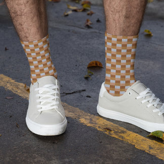 Calcetines Dark Sunrise in Shades of Brown and Gray