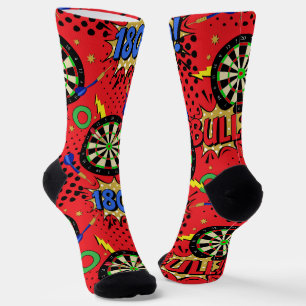 Calcetines Dart Player Darts Patterned